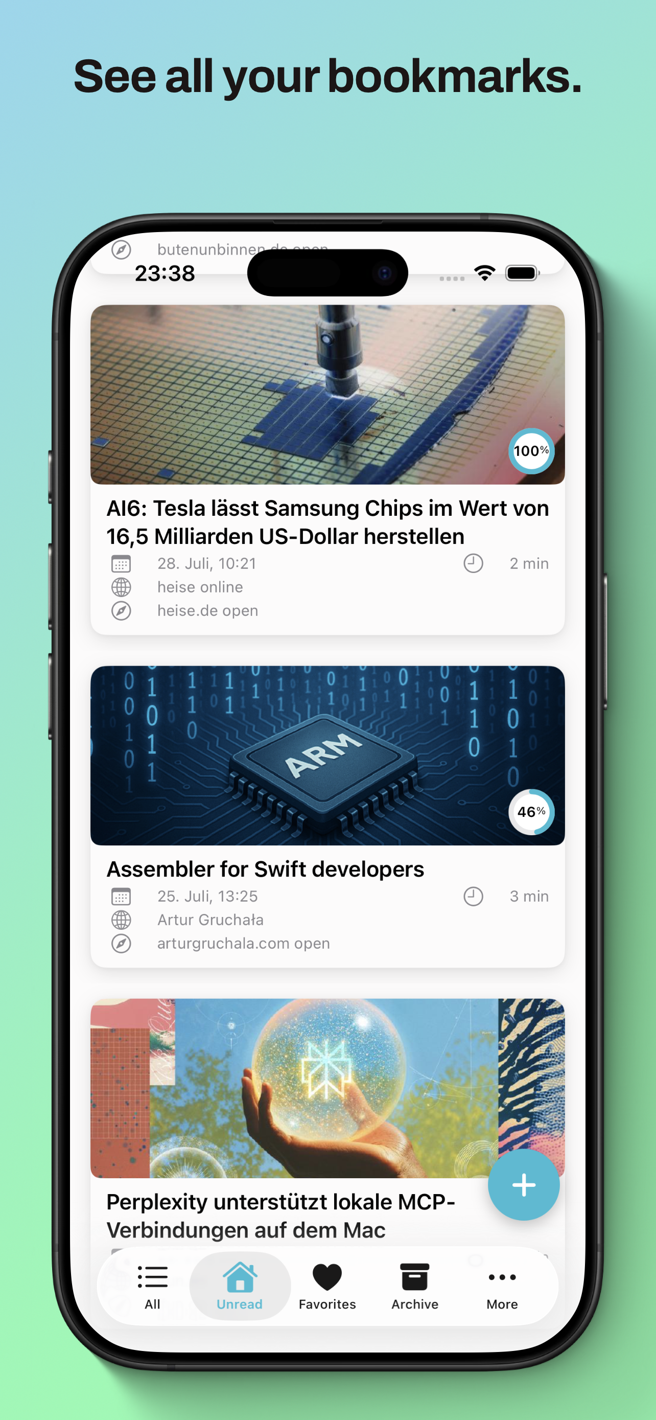 Readeck iOS App
